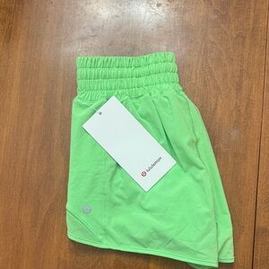 NWT Lululemon Hotty Hot Shorts